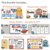 Space Theme Classroom Essentials Decor Pack - Miss Jacobs Little Learners