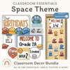 Space Theme Classroom Essentials Decor Pack - Miss Jacobs Little Learners