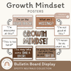 Spotty Neutrals Themed Growth Mindset Posters | Neutral Ombre Color Palette | Editable - Miss Jacobs Little Learners