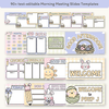 Spring and Easter Morning Meeting Slides Templates: Google, Canva, PPT - Miss Jacobs Little Learners