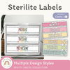 Sterilite 3 - Drawer Labels - Spotty Pastel Classroom Decor - Miss Jacobs Little Learners