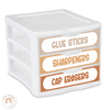 Sterilite 3 - Drawer Labels - Woodland Theme Classroom Decor - Miss Jacobs Little Learners