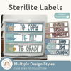 Sterilite Drawer Labels - Cute Sea Life Classroom Decor - Miss Jacobs Little Learners