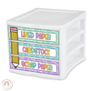Sterilite Labels - Cutesy Composition Notebook Classroom Decor - Miss Jacobs Little Learners
