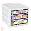 Sterilite Labels - Cutesy Composition Notebook Classroom Decor - Miss Jacobs Little Learners