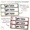 Sterilite Labels | Editable 3 Drawer Labels | Australiana - Miss Jacobs Little Learners