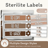 Sterilite Labels | Editable 3 Drawer Labels | Ombre Neutrals - Miss Jacobs Little Learners