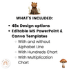 Student Desk Name Plate & Goals Mat - Woodland Classroom Decor - Miss Jacobs Little Learners