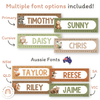 Student Desk Name Plates - Woodland Theme Classroom Decor - Miss Jacobs Little Learners
