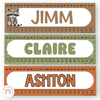 Student Desk Name Plates - Woodland Theme Classroom Decor - Miss Jacobs Little Learners