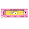 Student Name Desk Plates - Cutesy Classroom Decor - Miss Jacobs Little Learners