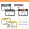Subtraction Strategies Posters - Cutesy Composition Notebook Math Decor - Miss Jacobs Little Learners