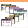 Subtraction Strategies Posters - Cutesy Composition Notebook Math Decor - Miss Jacobs Little Learners