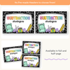 Subtraction Strategies Posters - Cutesy Composition Notebook Math Decor - Miss Jacobs Little Learners