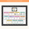 Subtraction Strategies Posters - Cutesy Composition Notebook Math Decor - Miss Jacobs Little Learners