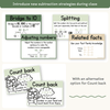Subtraction Strategies Posters - Modern Botanical Theme - Miss Jacobs Little Learners