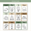 Synonym and Antonym Posters - Modern Botanical English Decor - Miss Jacobs Little Learners