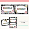 Synonym and Antonym Posters - Pastel Composition Notebook English Decor - Miss Jacobs Little Learners
