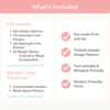 Synonym and Antonym Posters - Pastel Composition Notebook English Decor - Miss Jacobs Little Learners