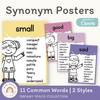 Synonym Posters - Dreamy Space Theme - Miss Jacobs Little Learners