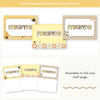 Synonym Posters - Happy Hive English Decor - Miss Jacobs Little Learners