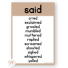Synonym Posters - Modern Jungle Earthy Decor - Miss Jacobs Little Learners