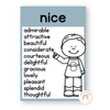 Synonym Posters - Pastel Classroom Theme - Miss Jacobs Little Learners