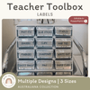 Teacher Toolbox Labels - Australiana Classroom Decor - Miss Jacobs Little Learners