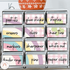 Teacher Toolbox Labels | Daisy Gingham Pastel Classroom Decor | Editable - Miss Jacobs Little Learners