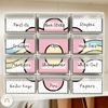 Teacher Toolbox Labels - Spotty Pastel Classroom Decor - Miss Jacobs Little Learners