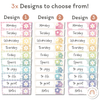 Teacher Trolley Labels | 10 Drawer cart labels in Daisy Gingham | Editable - Miss Jacobs Little Learners