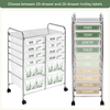 Teacher Trolley Labels for Rolling Cart - Modern Botanical Decor - Miss Jacobs Little Learners
