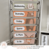 Teacher Trolley Labels for Rolling Cart - Woodland Classroom Decor - Miss Jacobs Little Learners