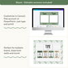 Telling Time and Clock Posters - Modern Botanical Theme - Miss Jacobs Little Learners