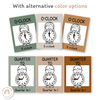 Telling Time and Clock Posters - Modern Jungle Earthy Decor - Miss Jacobs Little Learners