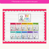 Text Type Posters - Bright Theme - Miss Jacobs Little Learners