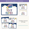 Text Types Posters - Dreamy Space Theme - Miss Jacobs Little Learners