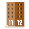 Times Table Chart - Modern Jungle Earthy Decor - Miss Jacobs Little Learners