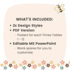 Times Table & Multiplication Facts Posters | Daisy Gingham Theme - Miss Jacobs Little Learners
