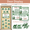 Turtle Theme Classroom Essentials Decor Pack - Miss Jacobs Little Learners