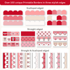 Valentine’s Day Bulletin Board Borders Classroom Decor - Miss Jacobs Little Learners