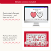 Valentine’s Day Bulletin Board Kit - Miss Jacobs Little Learners