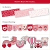 Valentine’s Day Bulletin Board Kit - Composition Notebook Classroom Decor - Miss Jacobs Little Learners