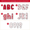 Valentine’s Day Bulletin Board Letters Classroom Decor - Miss Jacobs Little Learners