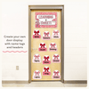 Valentine’s Day Door Display - Composition Notebook Classroom Decor - Miss Jacobs Little Learners