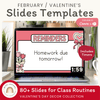 Valentine’s Day Morning Meeting Slides Templates: Google, Canva, PPT - Miss Jacobs Little Learners