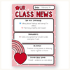 Valentine’s Day Newsletters Templates Classroom Decor - Miss Jacobs Little Learners