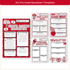 Valentine’s Day Newsletters Templates Classroom Decor - Miss Jacobs Little Learners