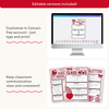 Valentine’s Day Newsletters Templates - Composition Notebook Theme - Miss Jacobs Little Learners