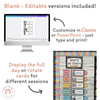Visual Timetable - Cutesy Composition Notebook Classroom Decor - Miss Jacobs Little Learners